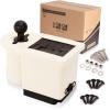 image10L0L Golf Cart Ball Washer and Club Cleaner Kit Detachable Golf Club Head and Ball Washer Golf Cleaner for EZGO Club Car YamahaKhaki