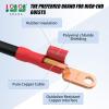 image10L0L Golf Cart Battery Cable Set 4 Gauge Wire 5pcs One Set for Yamaha G2 G8 G9 36 Volt Model 19851994