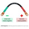 image10L0L Golf Cart Battery Cables 4 Gauge for Yamaha G2 G8 G9 36V Golf Cart Club Car DS 95 48V Club Car DS 1981 36V Welding Battery Pure Copper Flexible Cable with Terminal ConnectorStyleA