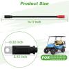 image10L0L Golf Cart Battery Cables 4 Gauge for Yamaha G2 G8 G9 36V Golf Cart Club Car DS 95 48V Club Car DS 1981 36V Welding Battery Pure Copper Flexible Cable with Terminal ConnectorStyleB