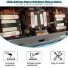 image10L0L Golf Cart Battery Hold Down Plate and Rod kit for Club Car DS and Carryall Electric 19982005OEM 10109080110136833 Packs