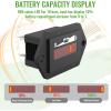 image10L0L Golf Cart Battery Meter 36V48V Battery Gauge Waterproof LED Battery Voltage Display Acid ampamp Lithium Battery Gauge Meter State of Charge Meter for Golf Cart EZGO Club CAR Yamaha and Most Car