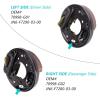 image10L0L Golf Cart Brake Assembly Improve Brake Sensitivity Driving Stability and Safety Which is for Yamaha G14G22 ampamp EZGO TXT RXV with Brake Shoes Large Friction Coefficient Shorten Braking Distance