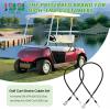 image10L0L Golf Cart Brake Cable Set Compatible with for Yamaha G8 G14 G16 G19 G20 G22 Gas and Electric Golf Carts Passenger Side JF2F635110 ampamp Driver Side JF2F634100
