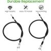 image10L0L Golf Cart Brake Cable Set Compatible with for Yamaha G8 G14 G16 G19 G20 G22 Gas and Electric Golf Carts Passenger Side JF2F635110 ampamp Driver Side JF2F634100