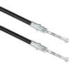 image10L0L Golf Cart Brake Cable Set for Club Car Precedent 2004up and Tempo 2018up Driver and Passenger Side Replace OEM 102557501 102557502 103528701 103528702