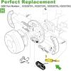 image10L0L Golf Cart Brake Cable for Club Car Precedent 2008up LR Driver and Passenger Side OEM 103528701 102557501 103528702 102557502 1 Set