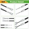 image10L0L Golf Cart Brake Cable for Club Car Precedent 2008up LR Driver and Passenger Side OEM 103528701 102557501 103528702 102557502 1 Set