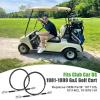 image10L0L Golf Cart Brake Cables for Club Car DS 19811999 GampampE Golf Cart Fits Passenger and Driver Side Brake Cable Replaces OEM 1011125 1011403 101676101 42quot Long Stainless Steel Core Cable
