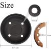 image10L0L Golf Cart Brake Repair Kit fit Club Car DS 1995Up and Precedent 2004UpClub Car Brake Drums ampamp Brake Pads ampamp Brake Shoes Spring KitOEM 101791101 10603 101823201With Spring Kit