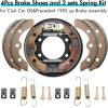 image10L0L Golf Cart Brake Repair Kit fit Club Car DS 1995Up and Precedent 2004UpClub Car Brake Drums ampamp Brake Pads ampamp Brake Shoes Spring KitOEM 101791101 10603 101823201With Spring Kit