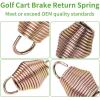 image10L0L Golf Cart Brake Return Spring for Club Car GasampampElectric Years 1999 up Electric Years 19881998 Replaces 1013531 2pkg