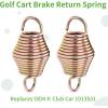 image10L0L Golf Cart Brake Return Spring for Club Car GasampampElectric Years 1999 up Electric Years 19881998 Replaces 1013531 2pkg