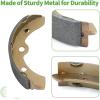 image10L0L Golf Cart Brake Shoes Replacement Brake Pads for Club Car DSampampCarryallManual Adjust 19811994 for EZGO GampampE 19821986 for Yamaha G1 19791981 Columbia Par Car GampampE 19862017
