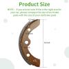 image10L0L Golf Cart Brake Shoes Replacement Brake Pads for Club Car DSampampCarryallManual Adjust 19811994 for EZGO GampampE 19821986 for Yamaha G1 19791981 Columbia Par Car GampampE 19862017
