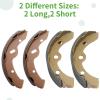 image10L0L Golf Cart Brake Shoes for Yamaha G1 G2 G8 G9 Club Car 1995up EZGO 19865Up 2 Long 2 Short 101823201 27249G01 172534000