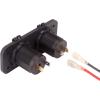 image10L0L Golf Cart Cigarette Lighter Outlet ampamp Quick Charge 30 DC 12V Input Waterproof USB Charger Power Socket Adapter Dual USB Ports Panel Universal for EZGO Club Car Yamaha Golf Cart Models