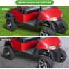 image10L0L Golf Cart Fender Flares for EZGO RXV Standard Front Rear Fender Flasres for 20082015 EZGO RXV GampampE NOT for Modified Cart