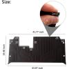 image10L0L Golf Cart Floor Mat for EZGO RXV 20082022 ampamp 2Five 2009 UP Models High Density Silica Gel MatNot Deformed NonSlip Durable Floor Liner Mat