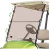 image10L0L Golf Cart Foldable Windshield 316quot 5MM Thicken Only for 20072016 Yamaha DriveG29 Fits 1quot1quot Struts Rail Front Folding Acrylic Windshield Replacement Included Mounting Hardware  TintedTinted