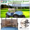 image10L0L Golf Cart Foldable Windshield 316quot 5MM Thicken Only for 20072016 Yamaha DriveG29 Fits 1quot1quot Struts Rail Front Folding Acrylic Windshield Replacement Included Mounting Hardware  TintedTinted