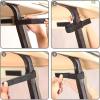 image10L0L Golf Cart Foldable Windshield for Club Car DS Portable Clear Film PVC ImpactResistant Windproof