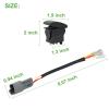 image10L0L Golf Cart Forward Reverse Switch for Yamaha G22 G29 Drive Golf Carts  JU2H29170000