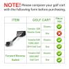 image10L0L Golf Cart Forward Reverse Switch for Yamaha G22 G29 Drive Golf Carts  JU2H29170000