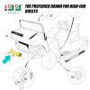 image10L0L Golf Cart Front Bumper for Golf Cart Club Car DS 1993 up Replacement Part 1016868