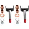 image10L0L Golf Cart Front End King Pin Repair Kit for Club Car DS 1981UpOEM 1016386 1010150 1016389 8067 7048 2 Pack