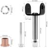 image10L0L Golf Cart Front End King Pin Repair Kit for Club Car Precedent GampampE 2004up OEM 103638601 102287201 102288201Pack of 2