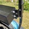 image10L0L Golf Cart Front Inner Basket for Club Car DS ampamp Precedent 2001up Dash Storage Box Metal Mesh Tray Organizer