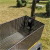 image10L0L Golf Cart Front Inner Basket for EZGO TXT ampamp RXV Dash Storage Box Metal Mesh Tray Organizer