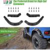 image10L0L Golf Cart Front Rear Fender Flares for Yamaha G14 G16 G19 G22 with Metal Hardware Set of 4Not fit modified models