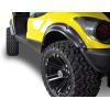 image10L0L Golf Cart Front Rear Fender Flares for Yamaha G14 G16 G19 G22 with Metal Hardware Set of 4Not fit modified models