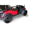 image10L0L Golf Cart Front Rear Fender Flares for Yamaha G29 Drive with Metal Hardware Set of 4Not Fit Modified Models