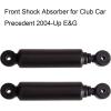 image10L0L Golf Cart Front Shocks for Club Car Precedent 2004Up Electric ampamp GasReplace OEM 102288501 102588601