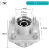 image10L0L Golf Cart Front Wheel Hub Assembly 2 Pack for Club Car DS and Precedent 2003up Front Hub Replacement Kit 102357701 with Ball Bearing Oil Seal ampamp Dust Cover