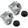 image10L0L Golf Cart Front Wheel Hub Assembly 2 Pack for Club Car DS and Precedent 2003up Front Hub Replacement Kit 102357701 with Ball Bearing Oil Seal ampamp Dust Cover