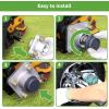 image10L0L Golf Cart Front Wheel Hub Assembly Kit with Bearing Seals for Club Car DS 19742003 OEM11011102 1011153 1011889 1011892 1011894LM11949 Pack of 2