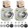 image10L0L Golf Cart Front Wheel Hub Assembly Kit with Bearing Seals for Club Car DS 19742003 OEM11011102 1011153 1011889 1011892 1011894LM11949 Pack of 2
