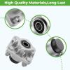 image10L0L Golf Cart Front Wheel Hub Assembly for Club Car DS ampamp Precedent 2003 upTempo 2018 up OEM 102357701 with Hub BearingOil SealDust Covers 2 Packs