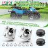 image10L0L Golf Cart Front Wheel Hub Assembly for Club Car DS ampamp Precedent 2003 upTempo 2018 up OEM 102357701 with Hub BearingOil SealDust Covers 2 Packs