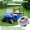 image10L0L Golf Cart Front Wheel Hub Assembly for Club Car DS and Precedent 2003up ampamp Tempo 2018Up Gas or Electric Models Replaces OEM 102357701 with Hub BearingOil SealDust Cover