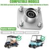 image10L0L Golf Cart Front Wheel Hub Assembly for Club Car DS and Precedent 2003up ampamp Tempo 2018Up Gas or Electric Models Replaces OEM 102357701 with Hub BearingOil SealDust Cover