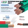 image10L0L Golf Cart G22 Battery Cables 48V for Yamaha G22 Golf Cart 4 Gauge 5 PC Golf Cart Battery Cable Kit  5 Pack