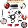 image10L0L Golf Cart Headlight Kit 12V for Club Car Precedent GampampE 2004 UP Golf Cart Street Legal Light Kit with Tail Light HarnessTurn Signals Hazard Flasher Horn and Brake