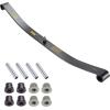 image10L0L Golf Cart Heavy Duty Front Leaf Spring with Bushing Kit Fits Club Car DS 1981UP Precedent 20042008 Replaces Club Car OEM Numbers 1010136 1012030 1012322 1013867Black leaf spring