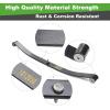 image10L0L Golf Cart Heavy Duty Front Leaf Spring with Bushing Kit Fits Club Car DS 1981UP Precedent 20042008 Replaces Club Car OEM Numbers 1010136 1012030 1012322 1013867Black leaf spring