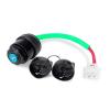 image10L0L Golf Cart Ignition Key Switch for Yamaha Electric 1996up G19G22 Golf cart Key Switch with Wire Harness OEM JR18251002000